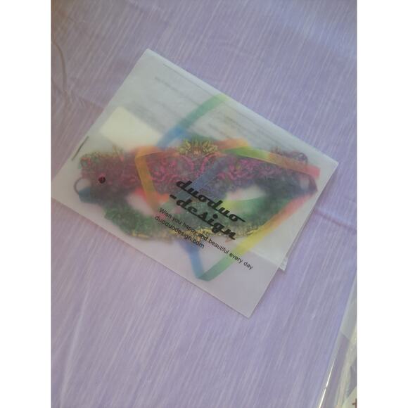 Rainbow Colors Lace Masquerade Cosplay Mask - Picture 7 of 7